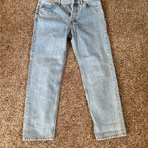 Everlane Light Blue Straight Leg Jeans